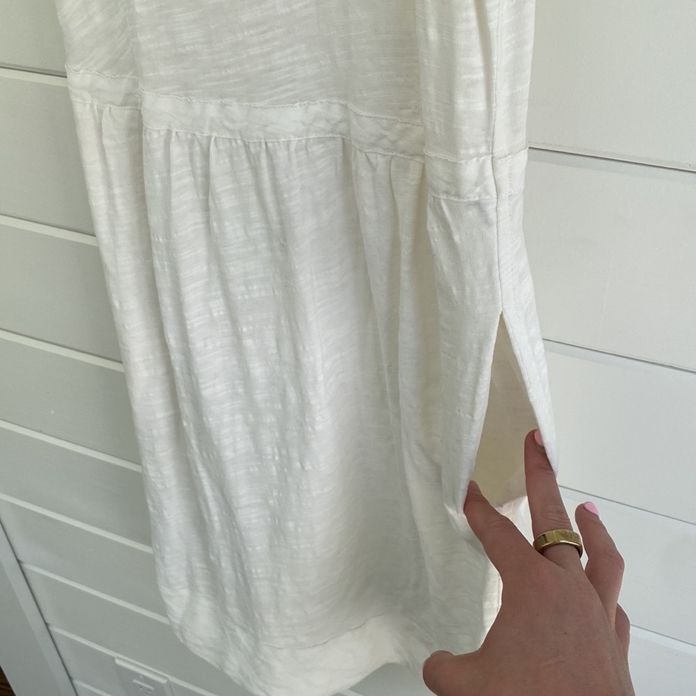 J. Crew | White Sleeveless Dress with Open Neck | Great Condition - Picture 7 of 7